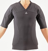 Gepolstertes Kurzarmunterziehshirt
